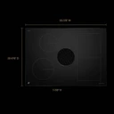 30" NextGen JennAir Downdraft Induction Cooktop JIDT730SBL
