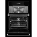 Jennair® NOIR™ Microwave Combination Wall Oven with V2™ Vertical Dual-Fan True Convection with Advanced Temperature Precision JOECC730RM