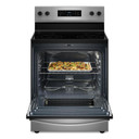 OPENBOX Whirlpool® 30-inch Electric Range with 4 Elements YWFES3530RS.