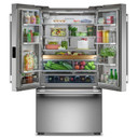 Kitchenaid® 24 cu. ft. 36-Inch Width Counter-Depth French Door Refrigerator with Interior Dispense KRFC236SPS