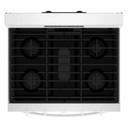 Whirlpool® 30-inch Gas Range with Air Cooking Technology WFGS5730SW