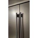 Kitchenaid® 25.5 Cu. Ft. 42" Built-In Side-by-Side Refrigerator with Platinum Interior KBSN742SBE