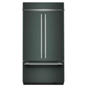 Kitchenaid® 24.2 Cu. Ft. 42" Built-In French Door Bottom Mount Refrigerator with Platinum Interior KBFN542SJP