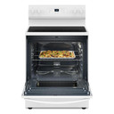 OPEN BOX Whirlpool® 30-inch Electric Range with 4 Elements YWFES3530RW.
