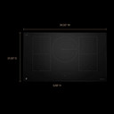 Jennair® 36" Oblivion Smart Induction Cooktop with Temperature-Controlled Cooking JICT736SB
