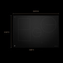 Jennair® 30" Oblivion Smart Induction Cooktop with Temperature-Controlled Cooking JICT730SB