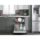 Open Box of Amana® 18 cu. ft. Top-Freezer Refrigerator with Electronic Temperature Controls ART318FFDW