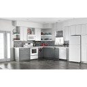 Open Box of Amana® 18 cu. ft. Top-Freezer Refrigerator with Electronic Temperature Controls ART318FFDW