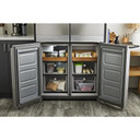 OPENBOX of Kitchenaid® 19.4 cu. ft. 36-inch wide Counter-Depth 4-Door Refrigerator with PrintShield™ Finish KRQC506MPS