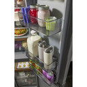 OPENBOX of Kitchenaid® 19.4 cu. ft. 36-inch wide Counter-Depth 4-Door Refrigerator with PrintShield™ Finish KRQC506MPS