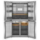 OPENBOX of Kitchenaid® 19.4 cu. ft. 36-inch wide Counter-Depth 4-Door Refrigerator with PrintShield™ Finish KRQC506MPS