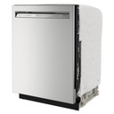 OPENBOX of Kitchenaid® 39 dBA Dishwasher in PrintShield™ Finish with Third Level Utensil Rack KDFE204KPS