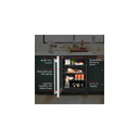 Kitchenaid® 24"" Undercounter Refrigerator with Glass Door KURL324SSB