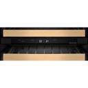 Kitchenaid® 24" Undercounter Wine Cellar with Full-Extension Wood-Front Racks KUWL524SPS