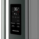 Kitchenaid® 29 cu. ft. French Door Refrigerator with Exterior Water and Ice and FreshChill™ Full-Width Refrigerated Drawer KRMF436SJP