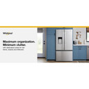 Whirlpool® 36-inch Wide True Counter Depth 3-Door French Door Refrigerator - 23.4 cu. ft. WRFC5036RZ