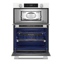 Kitchenaid® 30-inch Smart Electric Combo Wall Oven with Assisted Cooking Modes - White KOEC730SWH