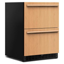 Kitchenaid® 24" Panel-Ready Undercounter Double-Drawer Refrigerator KURT524SPA