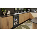 Kitchenaid® 24" Beverage Center with Glass Door and Wood-Front Racks KUBR524SBE