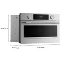 Kitchenaid® 27" Built In Microwave Oven with Air Fry KMBS727SPS