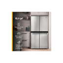open box of Whirlpool® 36-inch Wide Counter Depth 4 Door Refrigerator - 19.4 cu. ft. WRQA59CNKZ (3 years warranty)