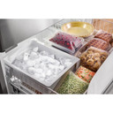 Kitchenaid® 22 Cu. Ft. 33-Inch Standard-Depth French Door Refrigerator with Internal Water Dispenser KRFF333SPS