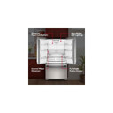 Kitchenaid® 25 Cu. Ft. 36-Inch Standard-Depth French Door Refrigerator with Internal Water Dispenser KRFF136SPS