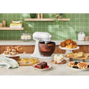 KitchenAid® Artisan® Series 5 Quart Tilt-Head Stand Mixer with Walnut Wood Bowl, KSM156WBPL KSM156WBPL
