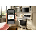 openbox of Whirlpool® 30-Inch Electric Range with Air Cooking Technology and No Preheat Air Fry YWFES7030SZ (2 years warranty)