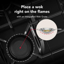Kitchenaid® 30-Inch 4 Burner Commercial-Style Dual Fuel Range with No Preheat Air Fry Mode KFDS930SSC