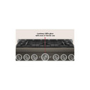 KitchenAid® 36-Inch 6 Burner Commercial-Style Gas Range with No Preheat Air Fry Mode KFGS936SBE