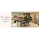 Kitchenaid® 30-Inch 4 Burner Commercial-Style Dual Fuel Range with No Preheat Air Fry Mode KFDS930SAG