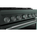 KitchenAid® 36-Inch 6 Burner Commercial-Style Gas Range with No Preheat Air Fry Mode KFGS936SJP