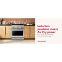 Kitchenaid® 30-Inch 4-Element Induction Freestanding Commercial-Style Range with Air Fry KFIS930SSS