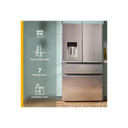 Whirlpool® 36-inch Wide True Counter Depth 4-Door French Door Refrigerator - 22 cu. ft. WRMC7036RZ