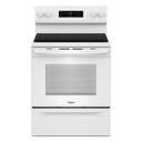 Open box of Whirlpool® 30-inch Electric Range with Steam Clean YWFES3330RW (2 years warranty)