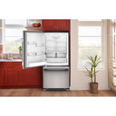 Kitchenaid® 19 Cu. Ft. 30-Inch Standard-Depth Bottom Mount Refrigerator with Left Door Swing KRBL130SPS