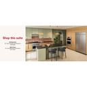 KitchenAid® 30-Inch 4 Burner Commercial-Style Gas Range with No Preheat Air Fry Mode KFGS930SSS
