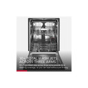 Openbox of KitchenAid® 39 dBA Dishwasher with Third Level Utensil Rack KDFE204KWH (2 years warranty)