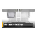 OPEN BOX of Whirlpool® 36-Inch French Door Refrigerator with Ice Maker - 31 cu. ft. WRFF3136SZ (2 years warranty)