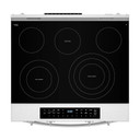 OPENBOX of Whirlpool® 30-inch Smart Slide in Electric Range with Air Cooking Technology, No Preheat Air Fry, WipeClean™ Coating, Steam/Self Clean and High Speed Preheat YWSES7530RZ (2 years warranty)