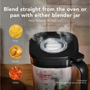 KitchenAid® Pure Power Blender with a 68oz Tritan™ jar  and a 62oz glass jar KSB2076BM