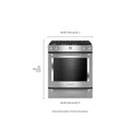 Openbox of Kitchenaid® 30-Inch 5-Burner Gas Convection Front Control Range KSGG700ESS (2 years warranty)