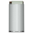 Kitchenaid® 25.5 Cu. Ft. 42" Built-In Panel-Ready Side-by-Side Refrigerator with Platinum Interior KBSN742TPA