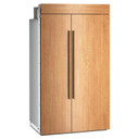Kitchenaid® 30 Cu. Ft. 48" Built-In Panel-Ready Side-by-Side Refrigerator with Platinum Interior KBSN748TPA