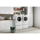 Openbox of Amana® 7.4 cu. ft. Front Load Electric Dryer with Moisture Sensors YNED5800HW