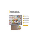 Whirlpool® 36-inch Wide True Counter Depth 3-Door French Door Refrigerator - 23.4 cu. ft. WRFC5236RZ