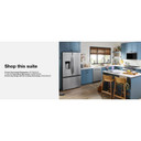 Whirlpool® 36-inch Wide True Counter Depth 3-Door French Door Refrigerator - 23.4 cu. ft. WRFC5236RZ