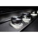 Kitchenaid® Gas-on-Metal Cooktop with an Integrated Wok Grate and CookShield™ Finish KCGK736SJP