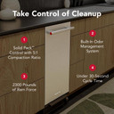 KitchenAid 15 in. Built-In Trash Compactor with Built-In Odor Management System KTTP515TSS